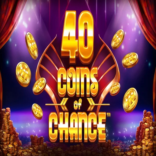 Official Slots logo: 40 Coins of Chance by SYNOT Games at Lizaro Casino