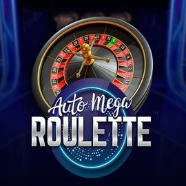 Auto Mega Roulette slot visual from Pragmatic Play available on lizaroo.gr