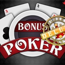Bonus Poker Deluxe - 3 Hands slot logo by RTG (Reel Time Gaming) at Lizaro Casino