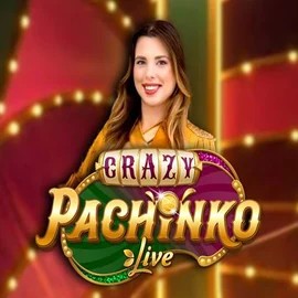 Crazy Pachinko slot visual from Evolution available on lizaroo.gr