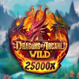 Dragons of Arcane Wild slot icon by Foxium, available at Lizaro Casino