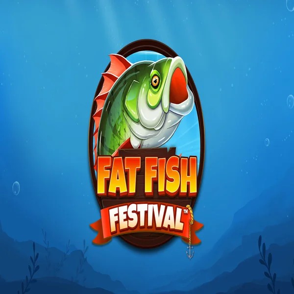 Fat Fish Festival logo by Wishbone Games at Lizaro Casino