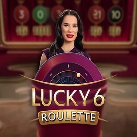 Lucky 6 Roulette logo – Live Casino by Pragmatic Play at Lizaro Casino